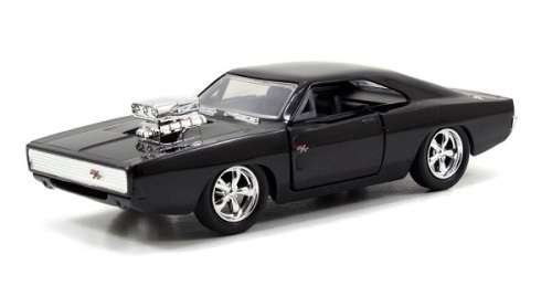 JADA Diecast Model Car Dodge Charger RT Dom Fast & Furious Movie Film TV 1/32 scale new