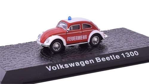 Diecast Model Fire Collection VW Volkswagen Beetle 1300 "Feuerwehr" 1/72 OO railway scale