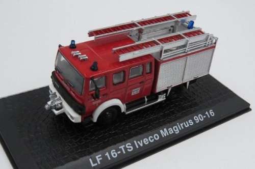 Diecast Model Fire Engine Truck Collection Iveco LF 16-TS LF16 TS Magirus 90-16 1/72 OO railway