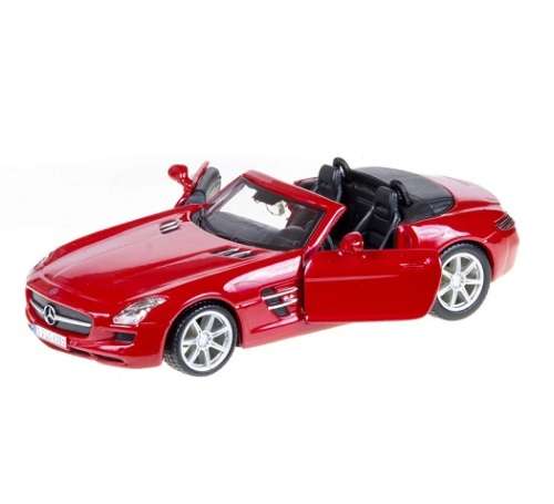 Burago Diecast Model Car Mercedes Benz SLS AMG Roadster 1/32 scale new in pack