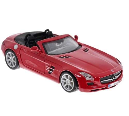 Burago Diecast Model Car Mercedes Benz SLS AMG Roadster 1/32 scale new in pack