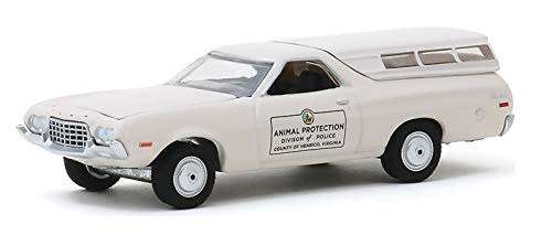 Greenlight Diecast Model Car Hot Pursuit Police Series Ford Ranchero 1972 Animal Protection Virginia
