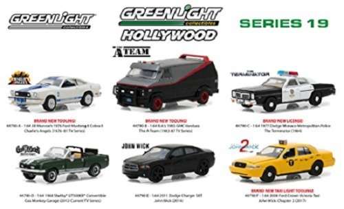 Greenlight Diecast Model Car Hollywood GMC Vandura Van 1983 BA A Team 1/64 scale new in pack
