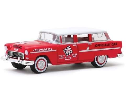 Greenlight Diecast Model Car Exclusive Chevy Chevrolet Two Ten Townsman 1955 500 mile Sweepstakes