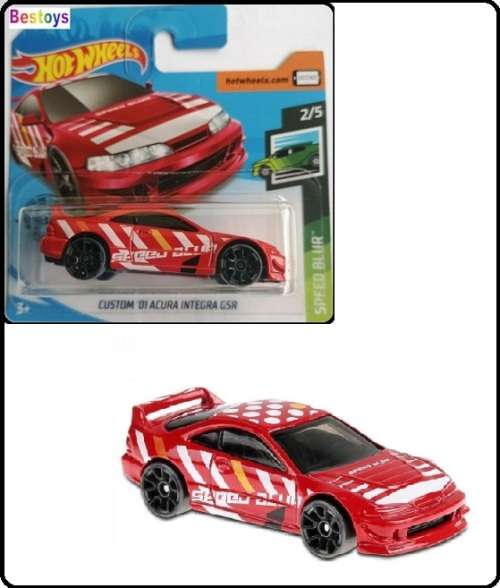 Hotwheels Hot Wheels Diecast Model Car 2020 97 / 250 Honda Acura Integra GSR Custom 2001 Speed Blur