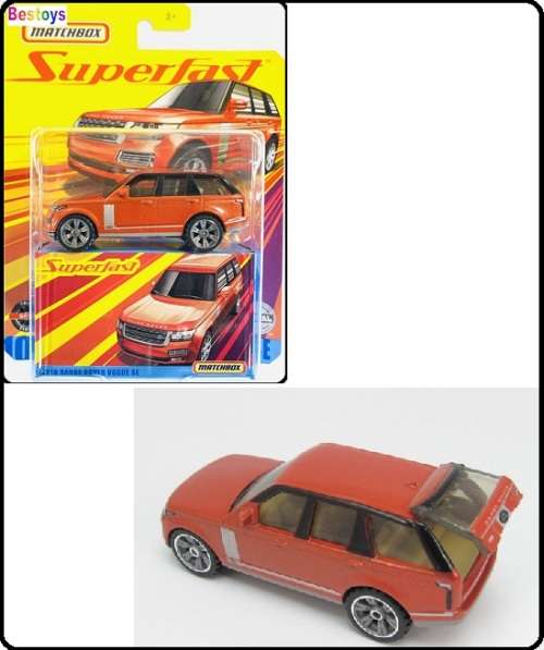 Matchbox Diecast Model Car Superfast Range Rover Vogue SE 2018 1/64 scale new in pack