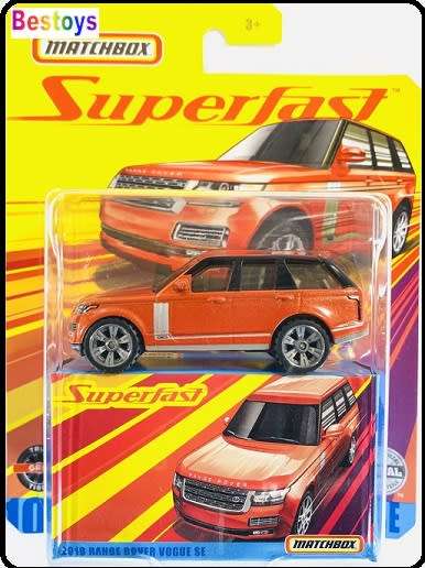 Matchbox Diecast Model Car Superfast Range Rover Vogue SE 2018 1/64 scale new in pack