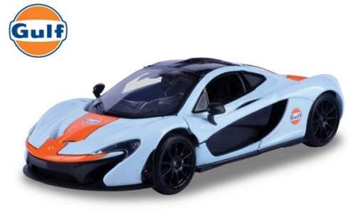Motormax Motor Max Diecast Model Car 79642 McLaren P1 P1 "Gulf" 1/24 scale new in pack