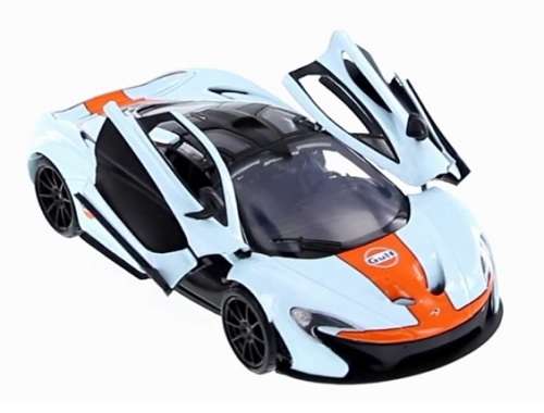 Motormax Motor Max Diecast Model Car 79642 McLaren P1 P1 "Gulf" 1/24 scale new in pack