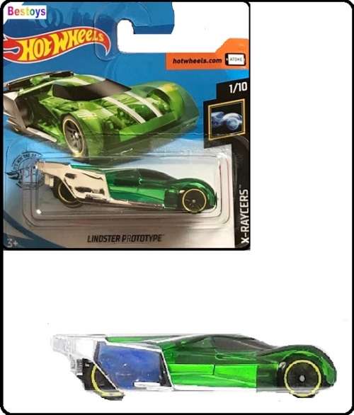 Hotwheels Hot Wheels Diecast Model Car 2020 136 / 250 Lindster Prototype X-Raycers 1/64 scale new