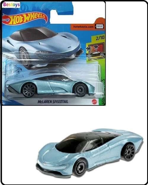 Hotwheels Hot Wheels Diecast Model Car 2020 227 / 250 McLaren Speedtail Exotics 1/64 scale new