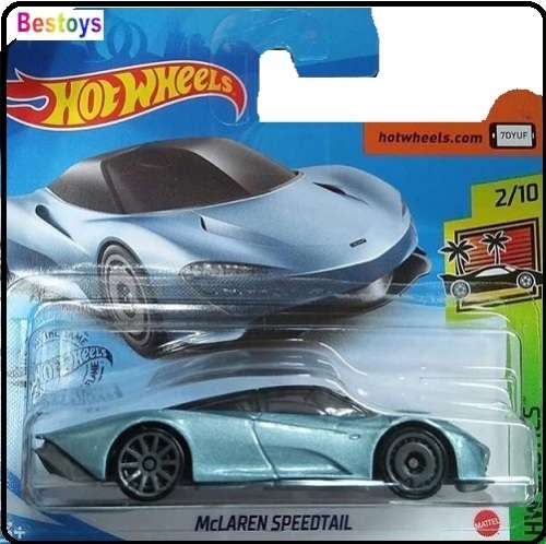 Hotwheels Hot Wheels Diecast Model Car 2020 227 / 250 McLaren Speedtail Exotics 1/64 scale new
