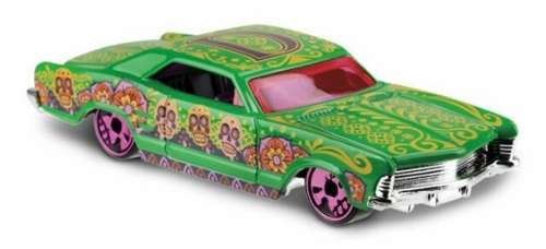Hotwheels Hot Wheels Diecast Model Car 2018 217 / 250  Buick Riviera 1964 Art Cars 1/64 scale new