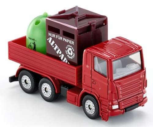 SIKU Diecast Model 0828 Recycling Transporter Truck new in pack