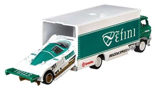 Hotwheels Hot Wheels Diecast Model Car Culture Team Transport Mazda 787 B 787B + Sakura Sprinter Tru