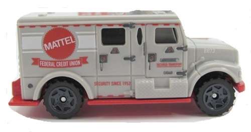 Matchbox Diecast Model Car 2020 27 / 100 International Armoured Truck `Mattel` 1/64 scale new in pac