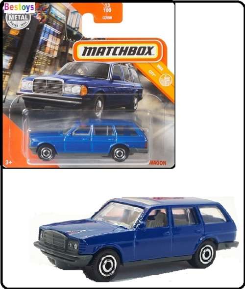 Matchbox Diecast Model Car 2020 13/100 Mercedes Benz S 123 S123 Stationwagon City 1/64 scale