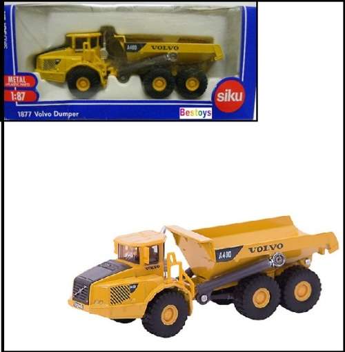 SIKU Diecast Model 1877 Volvo Articulated Dumper Construction 1/87 scale