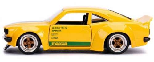 JADA Diecast Model Car Japan JDM Tuners 30958 Mazda RX 3 RX3 1974 1/32 scale new in pack