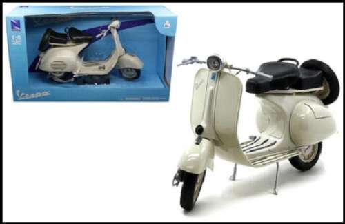 Newray New Ray Diecast Model Scooter Bike Vespa 150 VL 1T 1/6 scale new in pack