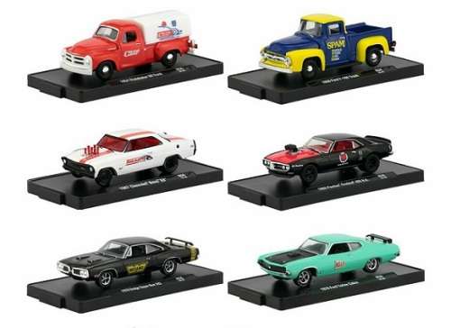 Castline M2 Diecast Model Car Drivers Ford Torino Cobra 1970 "Holley" 1/64 scale new in pack