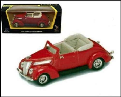 Road Signature Yatming Diecast Model Car 94230 Ford V 8 V8 Convertible 1937 1/43 scale new in pack