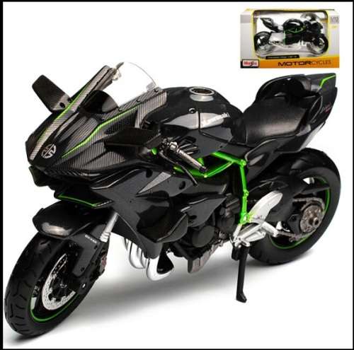 Maisto Diecast Model Motorbike Bike Kawasaki Ninja H2 R H2R 1/12 scale new in pack