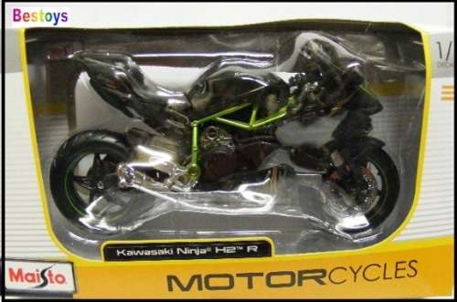 Maisto Diecast Model Motorbike Bike Kawasaki Ninja H2 R H2R 1/12 scale new in pack