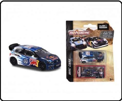 Majorette Diecast Model Car WRC Series VW Volkswagen Polo R WRC Ogier No 1 `Red Bull` 1/64 scale new