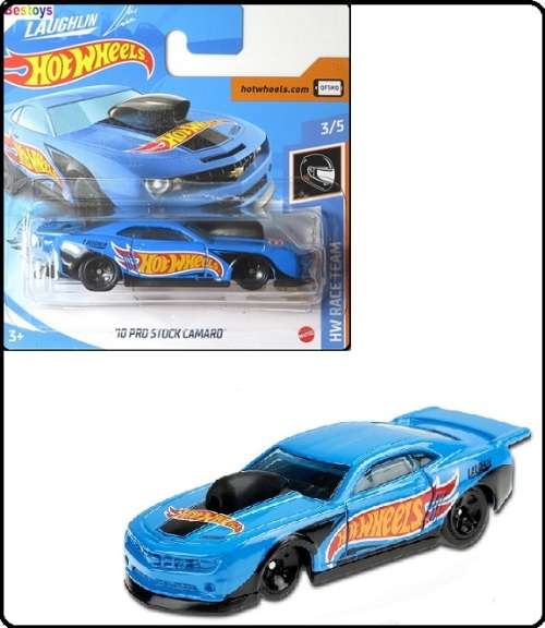 Hotwheels Hot Wheels Diecast Model Car 2020 250 / 250 Chevy Chevrolet Pro Stock Camaro 2010 Motorspo