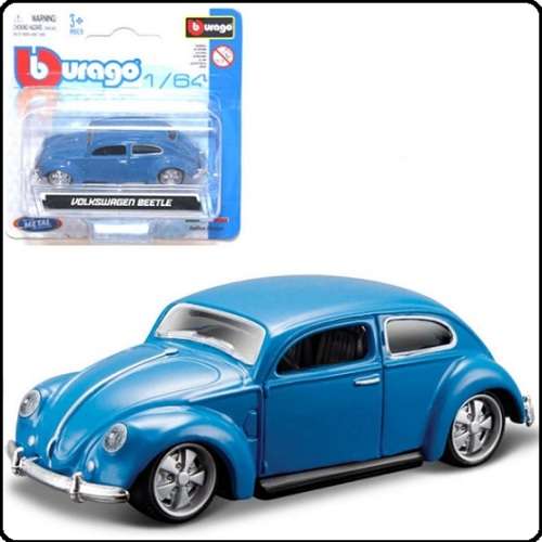 Burago Model Car VW Volkswagen Beetle 1/64 scale