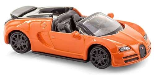 Burago Diecast Model Car Bugatti Veyron 16-4 Grand Sport Vitesse 1/64 scale new in pack