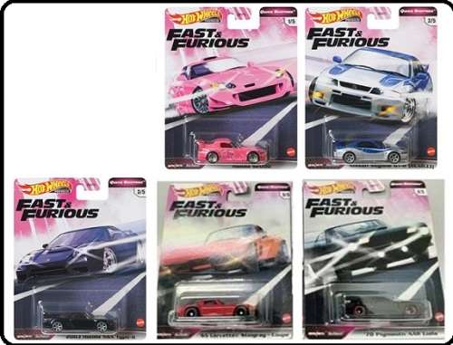 Hot Wheels Hotwheels Diecast Model Car Fast & Furious Movie Film TV Honda NSX Type R 2003 1/64 scale