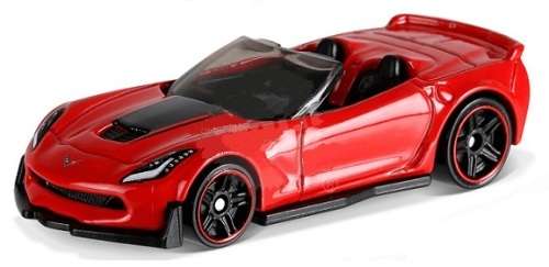 Hotwheels Hot Wheels Diecast Model Car 2019 95 / 250 Chevy Chevrolet Corvette C7 C 7 Z06 Conv Roadst