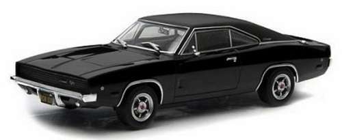 Greenlight Diecast Model Car Hollywood Dodge Charger 1968 Bullitt McQueen Movie Film TV 1/64 scale
