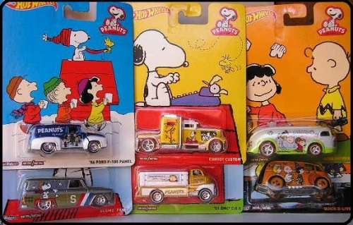 Hotwheels Hot Wheels Diecast Model Car Pop Culture Peanuts Comic Series Soda Popper new in pack
