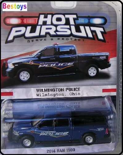 Greenlight Diecast Model Car Hot Pursuit Police Series Dodge RAM 1500 Pickup 2014 Wilmington Police