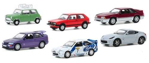 Greenlight Diecast Model Car Hot Hatches Ford Mustang GT 1988 1/64 scale new in pack