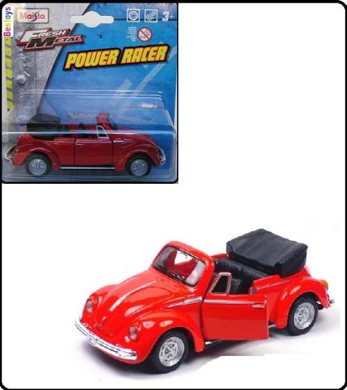 Maisto Diecast Model Car VW Volkswagen Beetle Convertible 1/36 scale new in pack