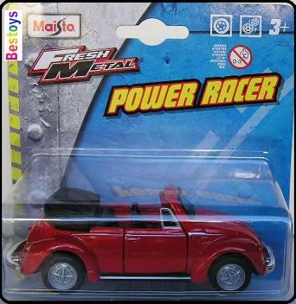 Maisto Diecast Model Car VW Volkswagen Beetle Convertible 1/36 scale new in pack