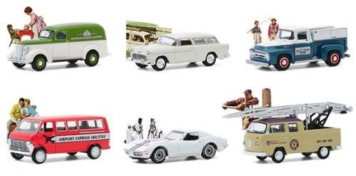 Greenlight Diecast Model Car Norman Rockwell Chevy Chevrolet Panelvan Truck 1939 1/64 scale new