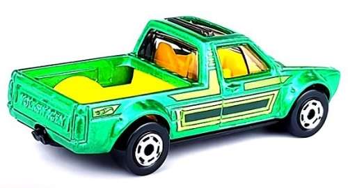 Hotwheels Hot Wheels Diecast Model Car Flying Customs VW Volkswagen Caddy Pickup 1/64 scale