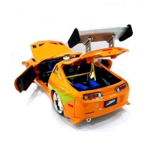JADA Diecast Model Car 97168 Movie Film TV Fast & Furious Toyota Supra Brian 1/24 scale new in pack