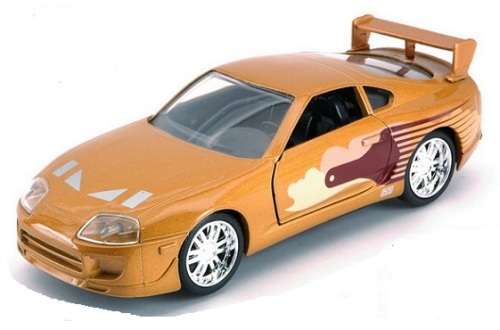 JADA Diecast Model Car Toyota Supra Slap Jack Fast & Furious Movie Film TV 1/32 scale new