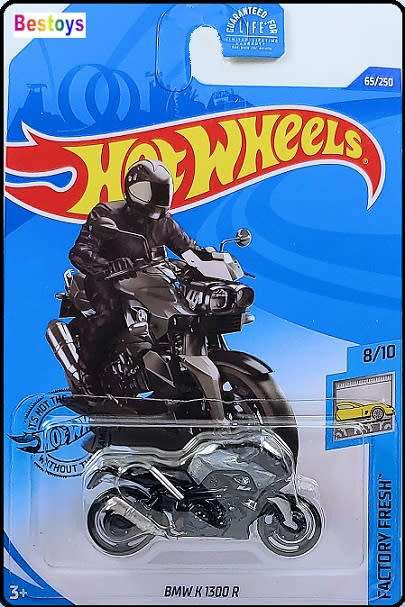 Hotwheels Hot Wheels Diecast Model Motorcycle Bike 2020 65 / 250 BMW K 1300 R K1300R new in pack