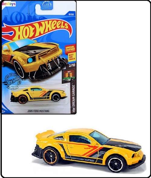 Hotwheels Hot Wheels Diecast Model Car 2020 19/250  Ford Mustang 2005 Dream Garage 1/64 scale