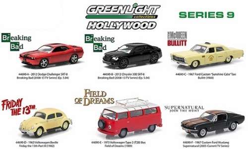 Greenlight Diecast Model Car Hollywood Series 9 TV Field Of Dreams VW Volkswagen Kombi Type 2 1973