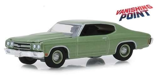 Greenlight Diecast Model Car Hollywood Chevy Chevrolet Chevelle 1970 Vanishing Point Movie1/64 scale