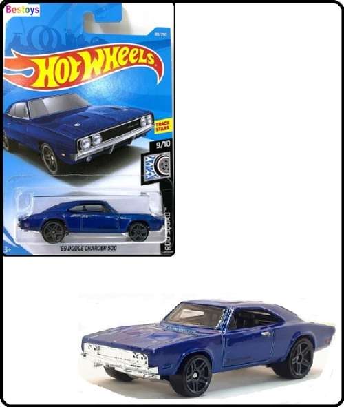 Hotwheels Hot Wheels Diecast Model Car 2019 80/250 Dodge Charger 500 1969 Rod Squad 1/64 scale new