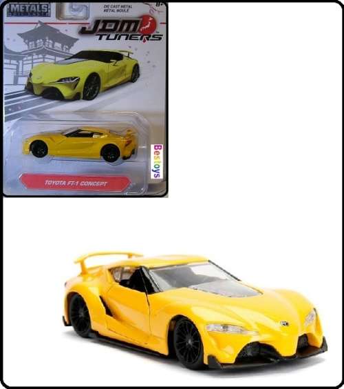 JADA Diecast Model Car Japan JDM Tuners Toyota FT 1 FT1 Concept 1/55 scale new in pack